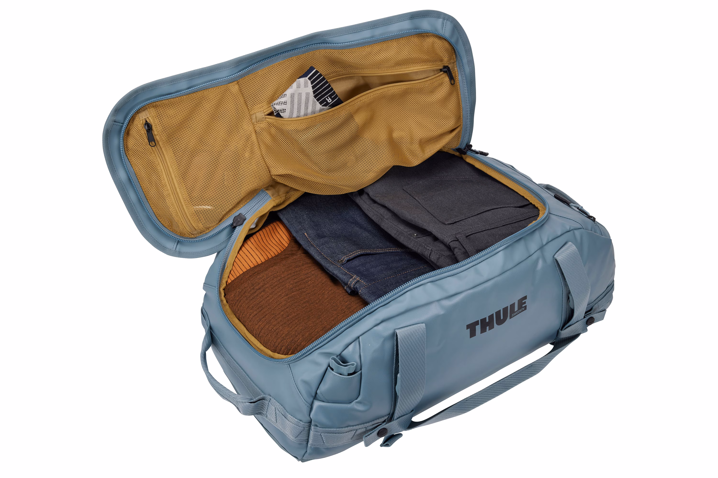 Thule Chasm 40L duffel pond gray