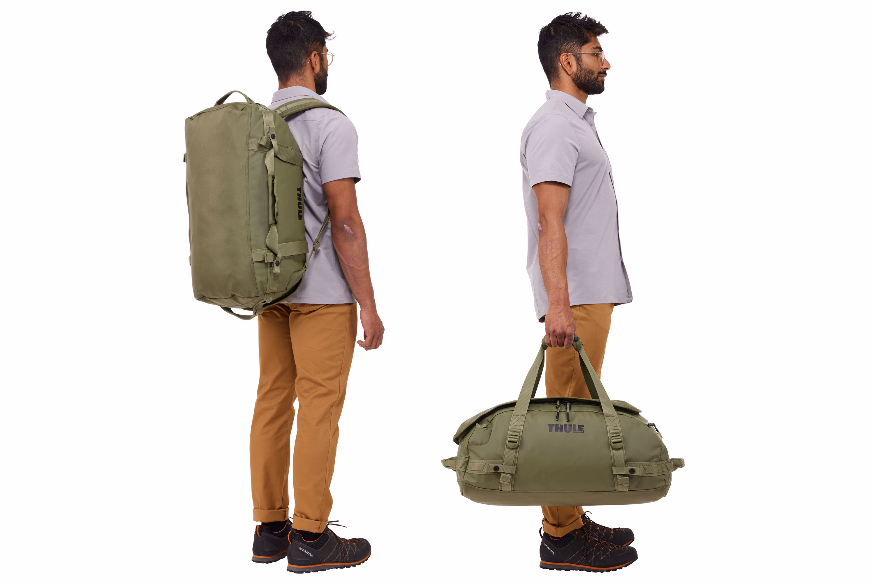 Thule Chasm 40L duffel olivine
