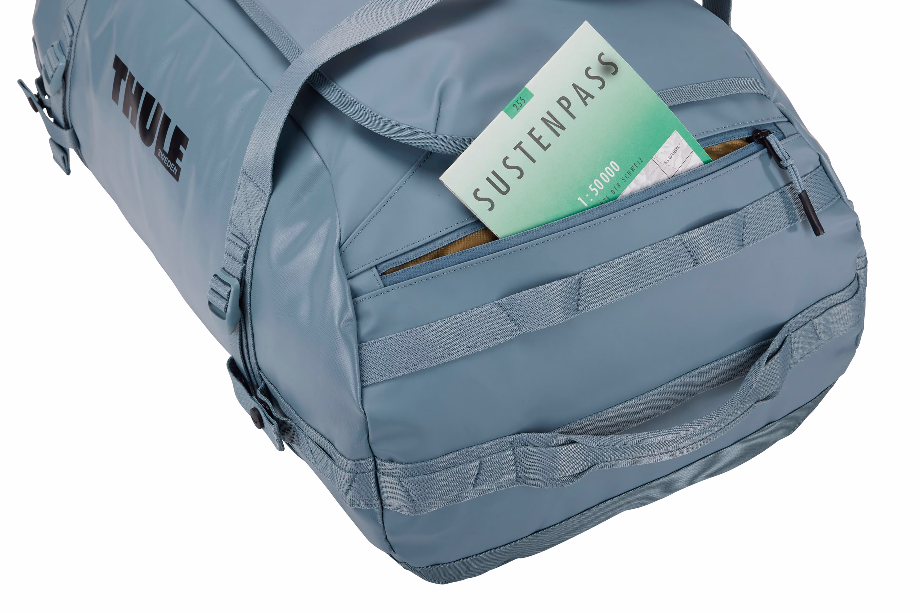 Thule Chasm 70L duffel pond gray