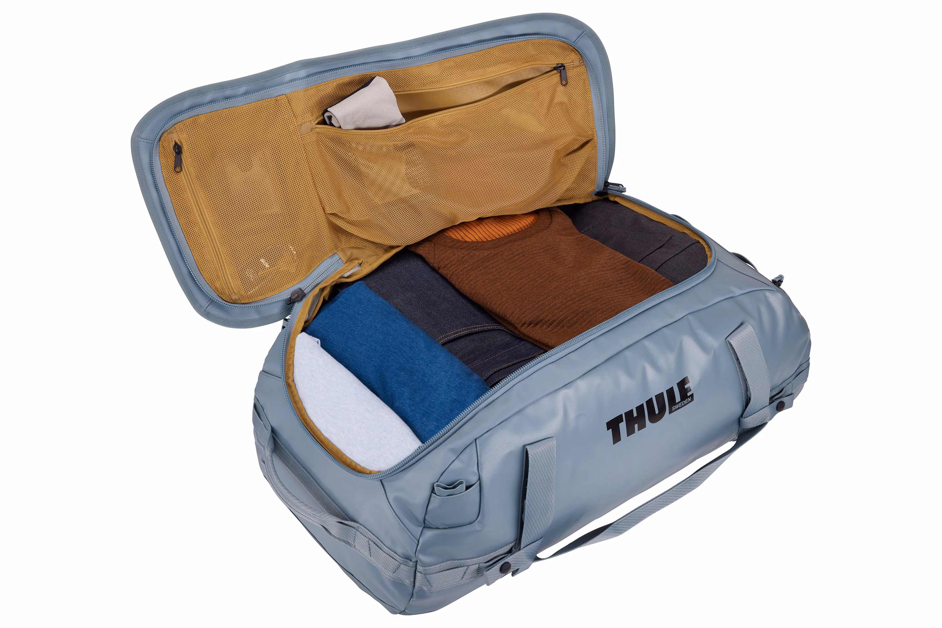 Thule Chasm 70L duffel pond gray