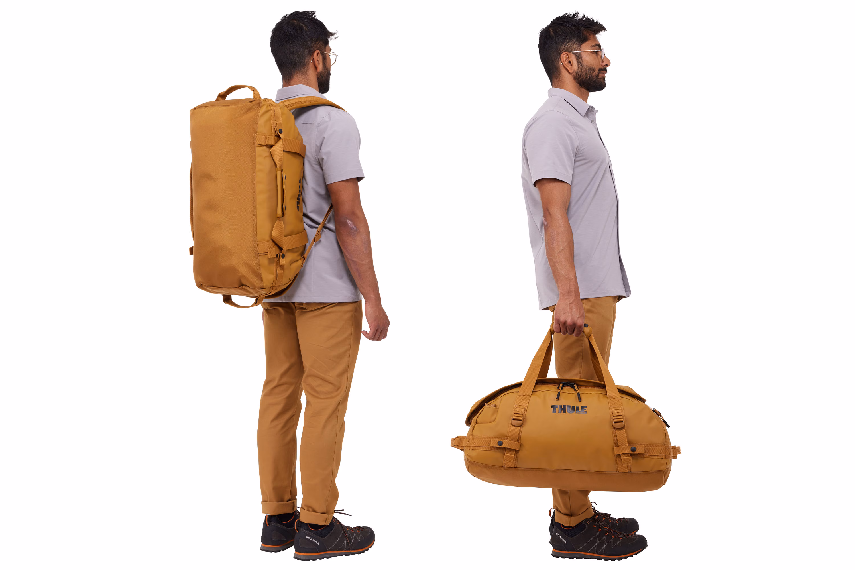 Thule Chasm 40L duffel golden