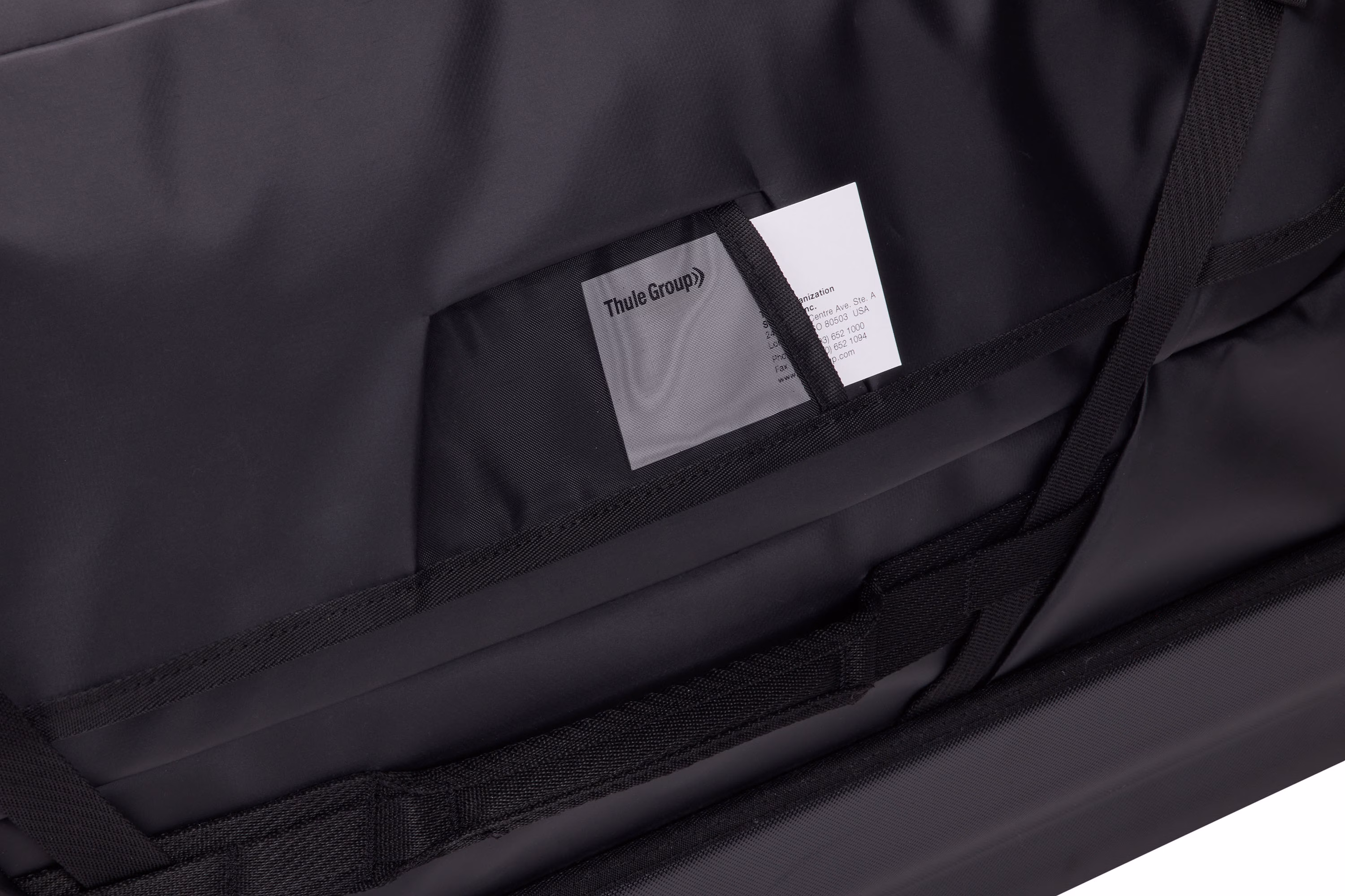 Thule Chasm wheeled duffel suitcase black