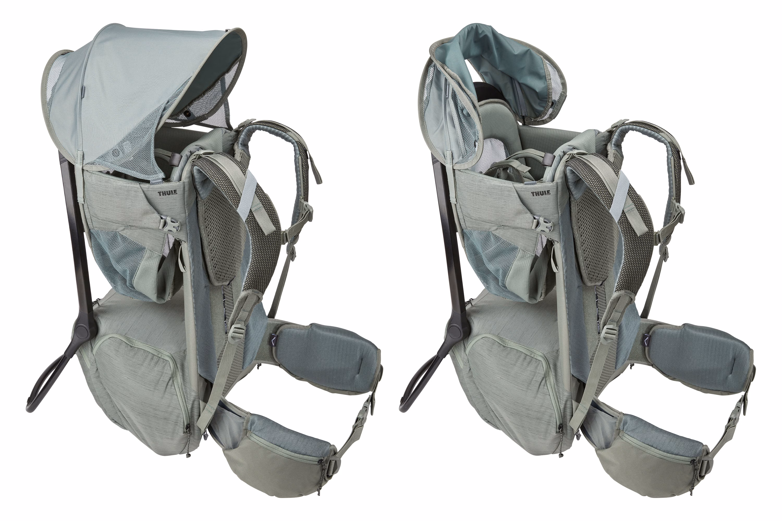 Thule Sapling Child Carrier UPF 50 sunshade Agave