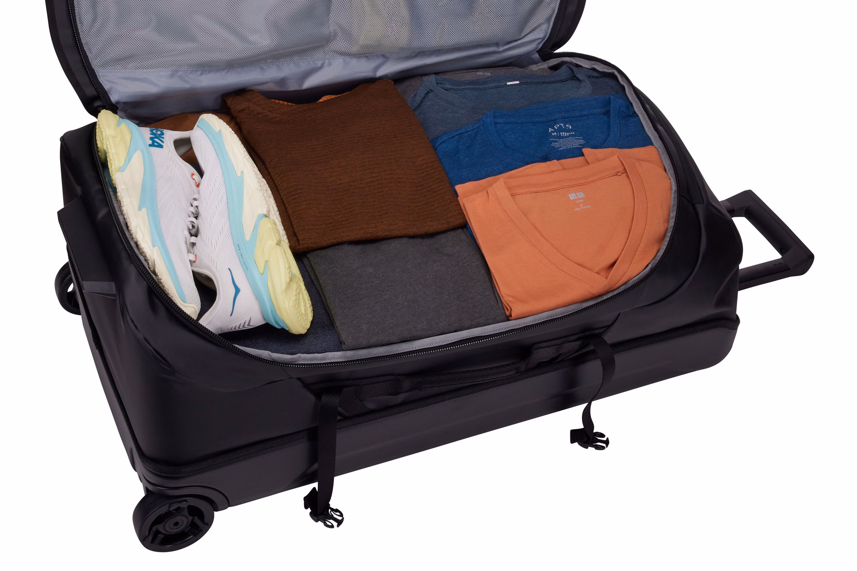 Thule Chasm wheeled duffel suitcase black