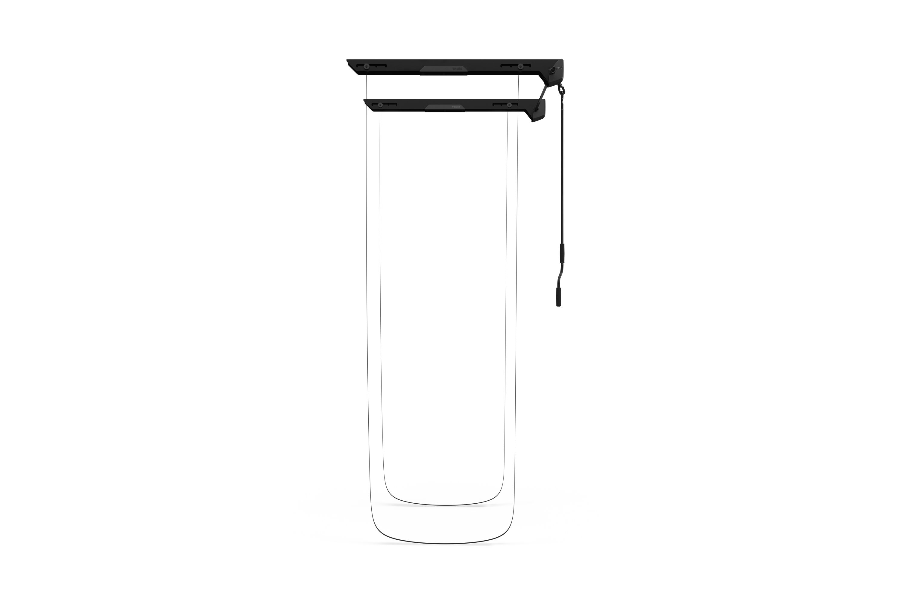 Thule MultiLift 2 572050 – zakres podnoszenia od podłogi do sufitu do 2,5 m
