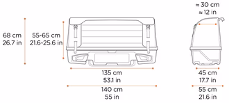 Thule Onto 2 90710,907102 dimension tech spec
