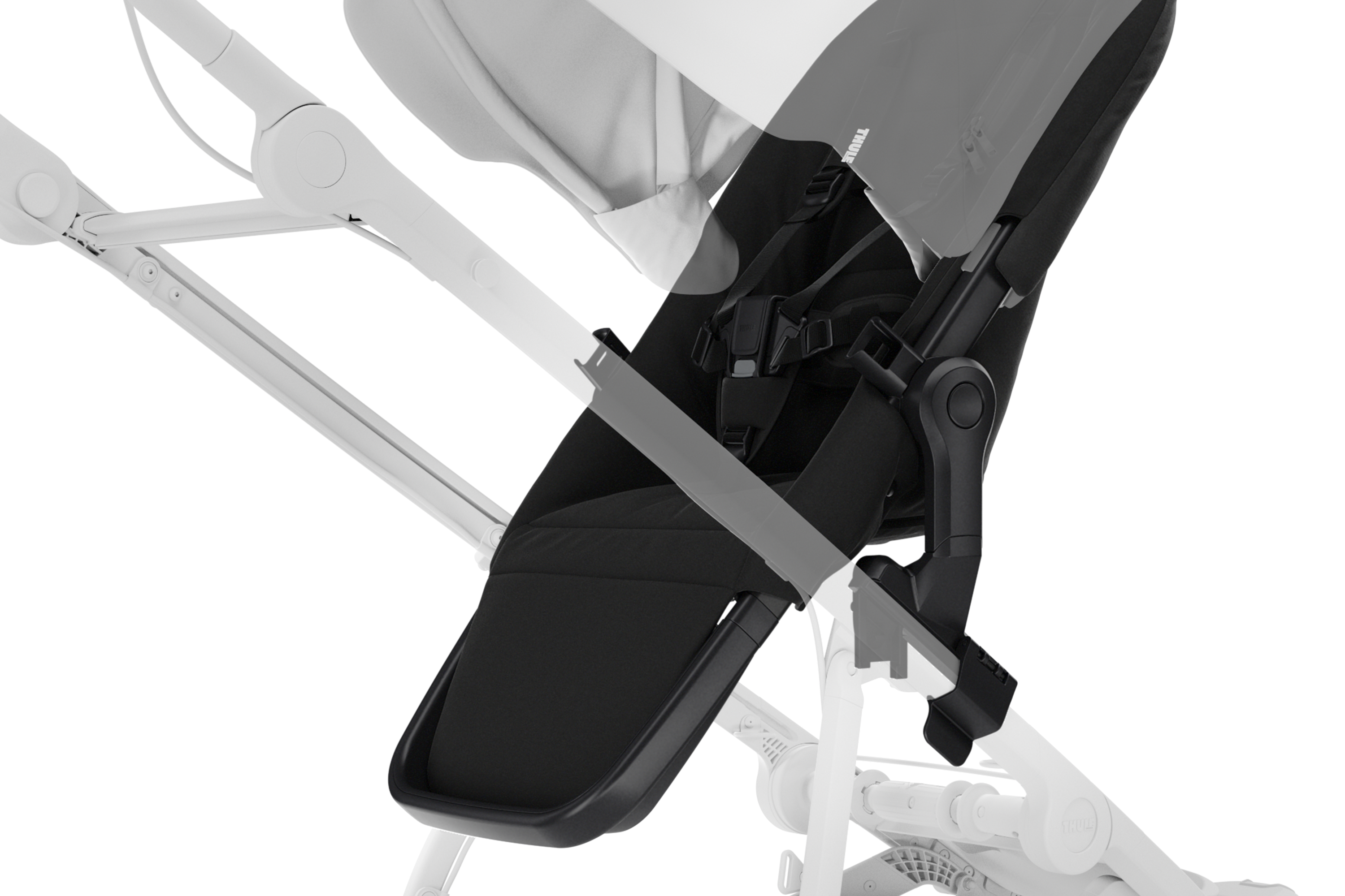Thule Urban Glide reversible seat feature - Spacious comfort