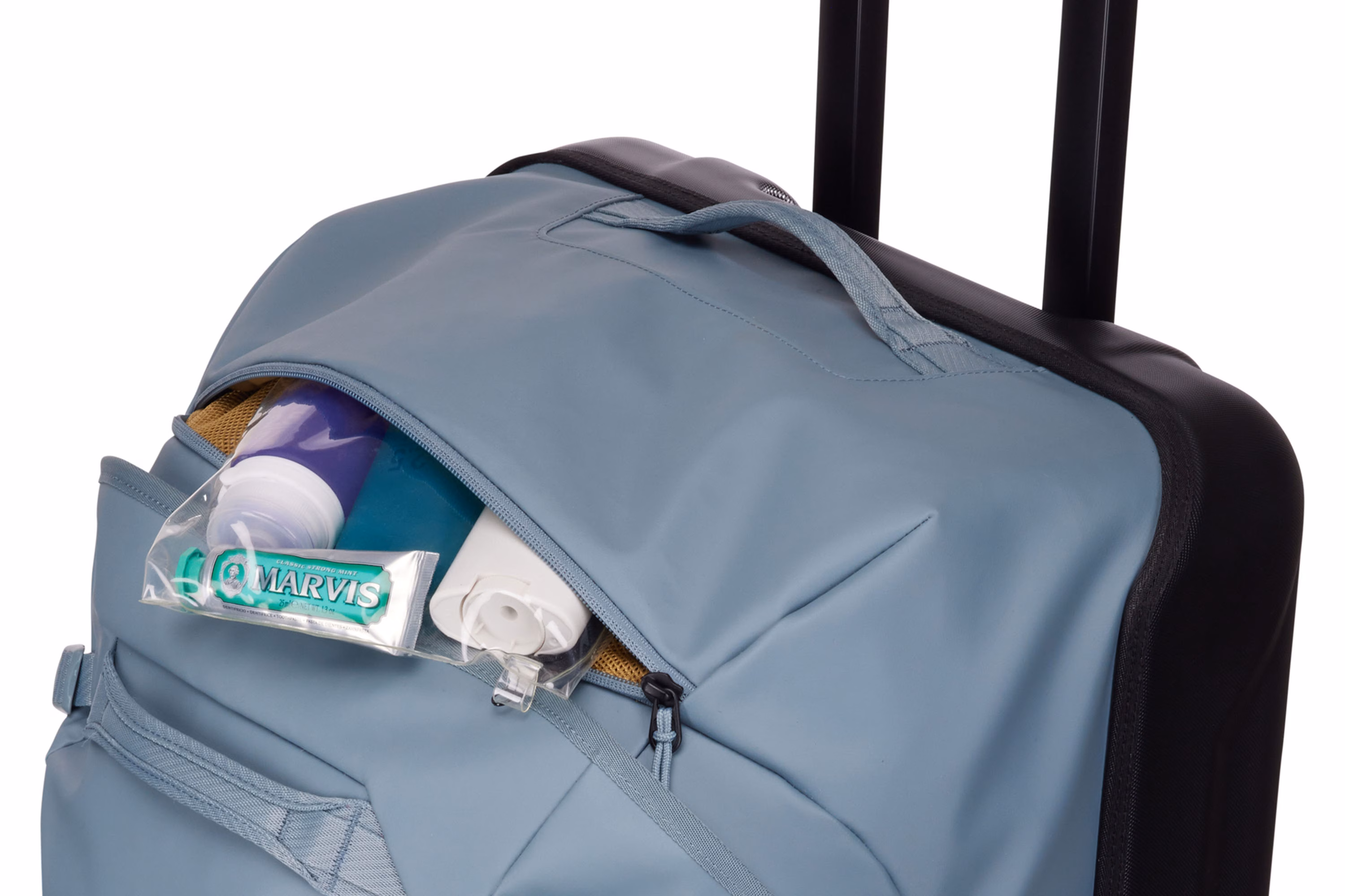 Thule Chasm wheeled duffel suitcase pond gray