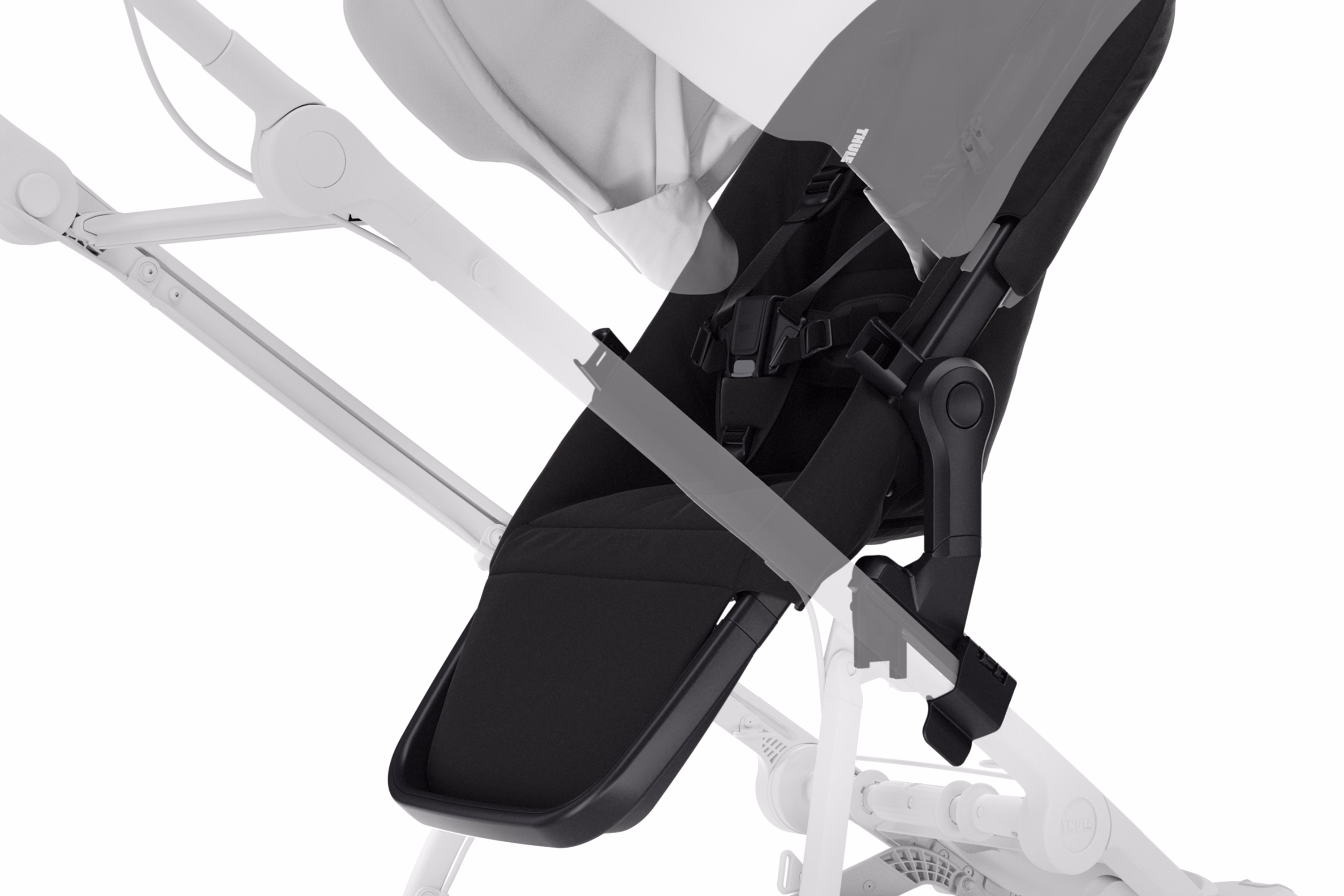 Thule Urban Glide reversible seat feature - Spacious comfort