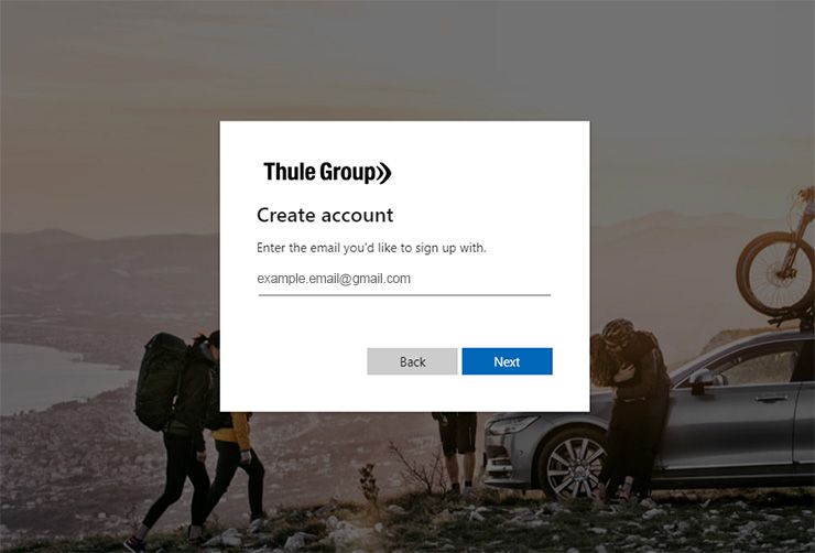 Create an account.